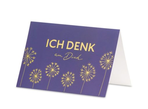 Karte/Ich denk an Dich