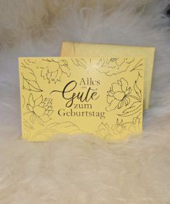 Karte/Alles Gute zum Geburtstag - Produktoption